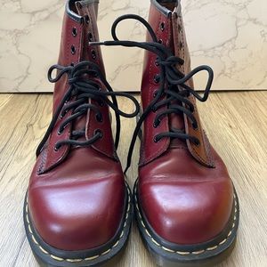 Women’s Size 10 Red Doc Martens